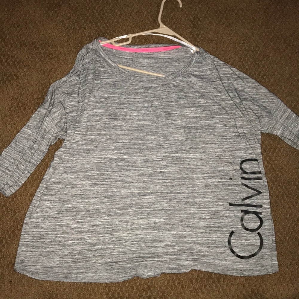 Gray Women’s Calvin Klein Performance Shirt